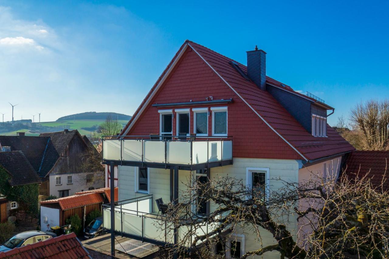 Ferienwohnung Zur Burg トレンデルブルク エクステリア 写真