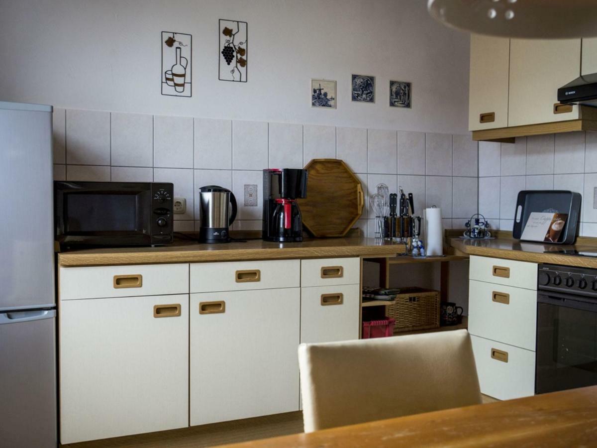 Ferienwohnung Zur Burg トレンデルブルク エクステリア 写真