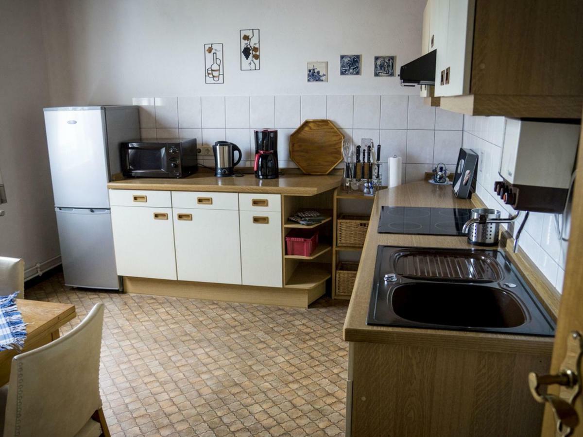 Ferienwohnung Zur Burg トレンデルブルク エクステリア 写真